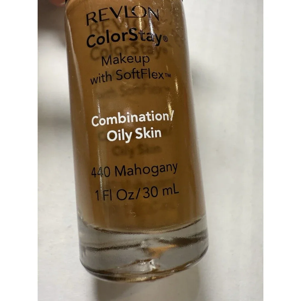 REVLON Colorstay Makeup SoftFlex Normal/Dry 1FLOZ 440 Mahogany & 430 Mocha 2 PCS